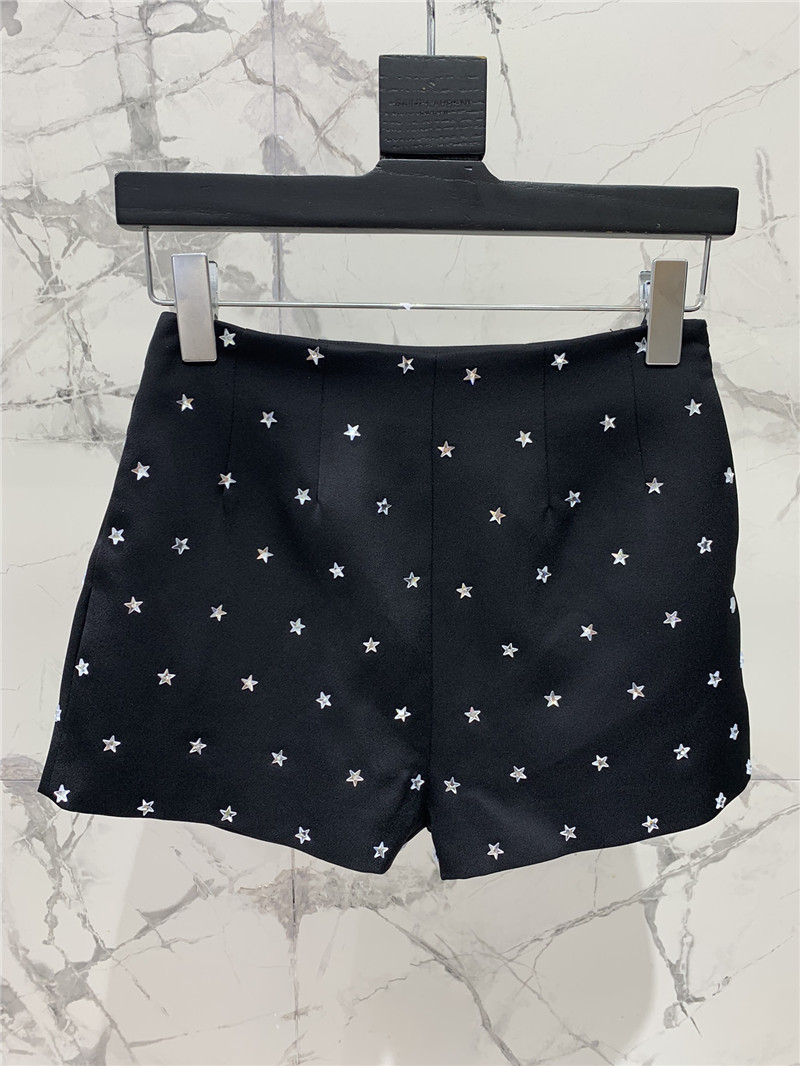 Balmain acetate satin shortscheap replica designer clothes
