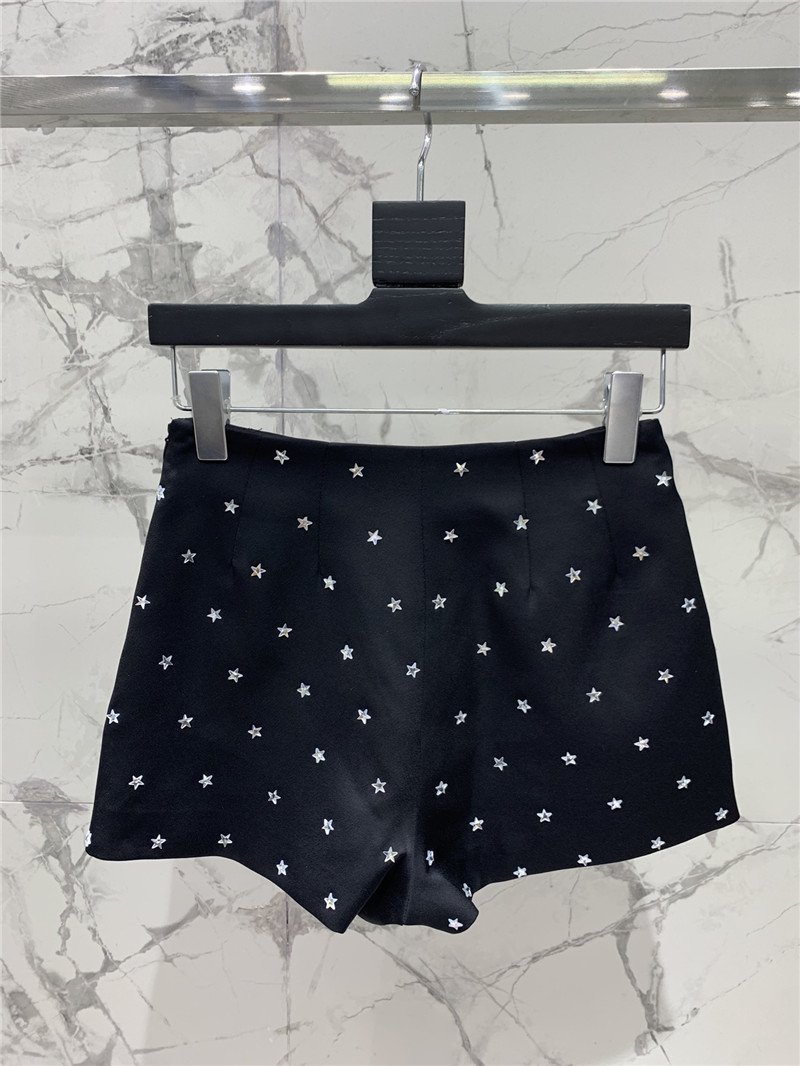 Balmain acetate satin shortscheap replica designer clothes