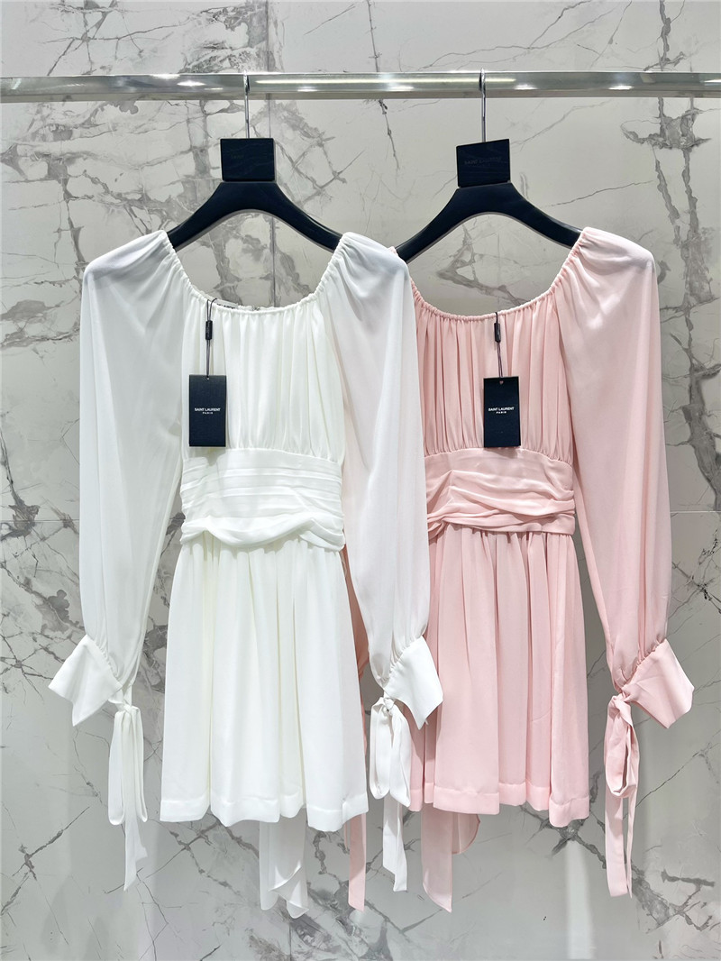 Y51 pleated georgette skirt cheap replica designer clothes
