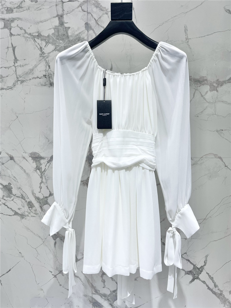 Y51 pleated georgette skirt cheap replica designer clothes