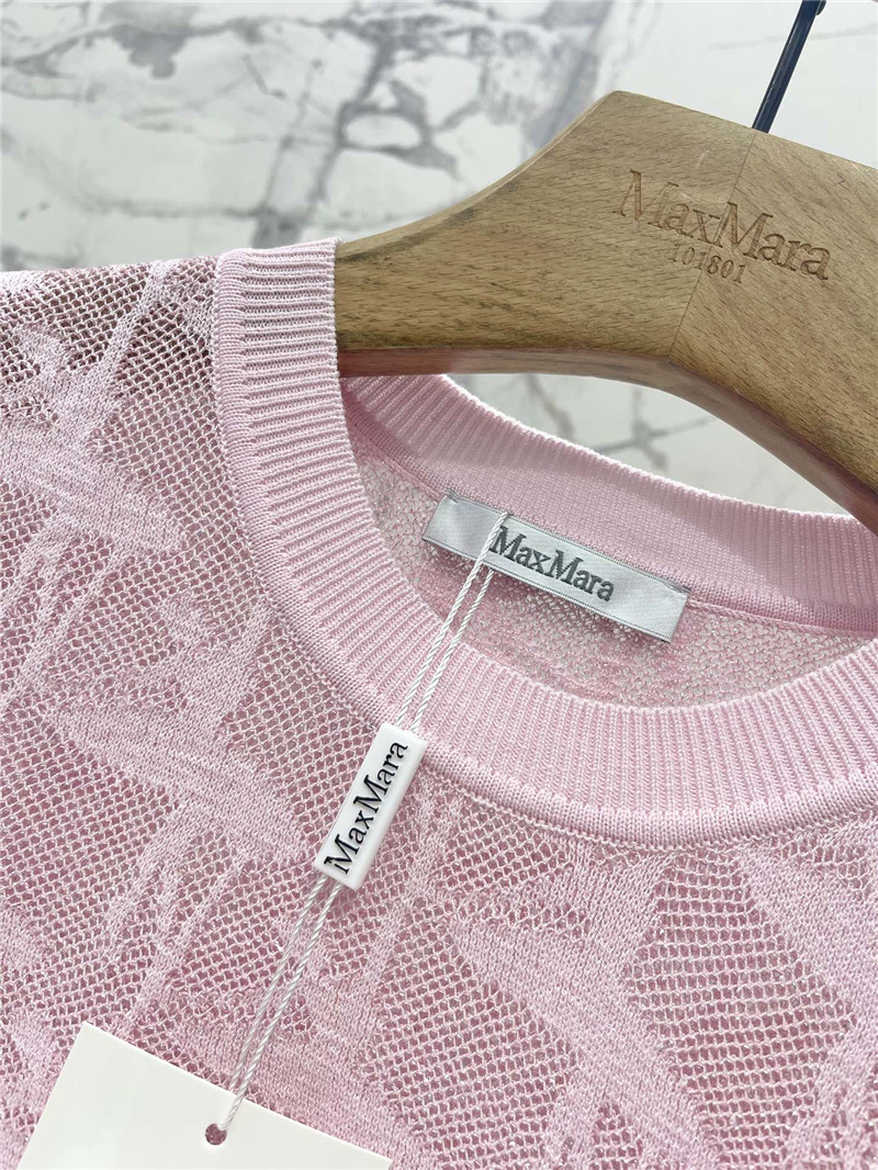 Vanitoo round neck knitted short sleeve replica clothing