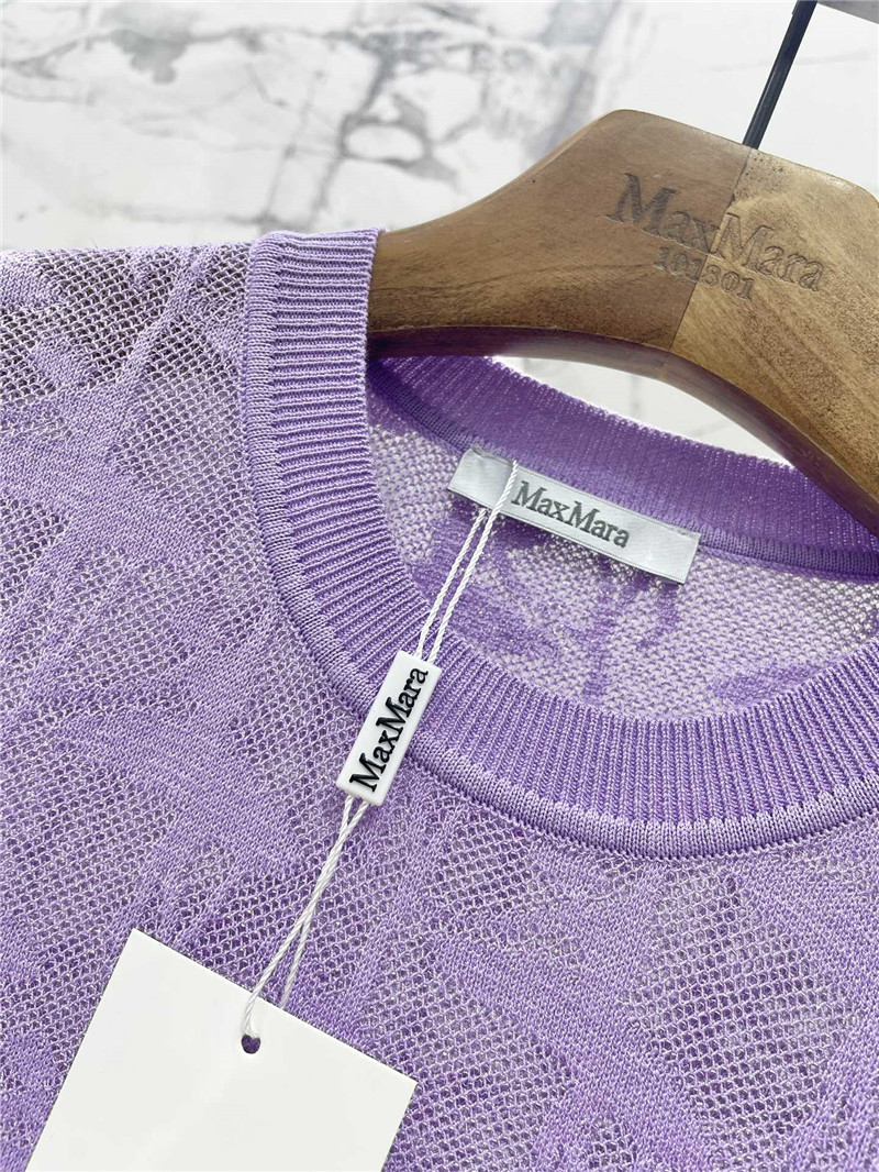 Vanitoo round neck knitted short sleeve replica clothing