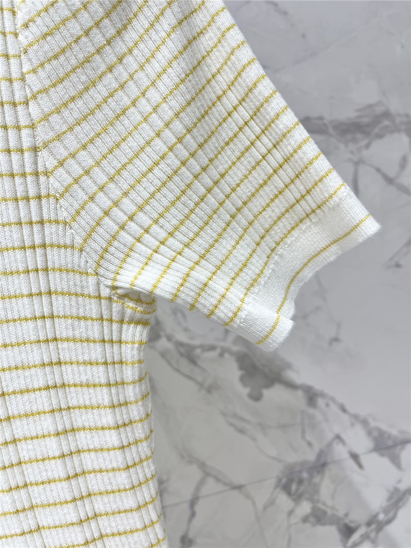 M1um1u short sleeve knitted skirt cheap replica designer clothes
