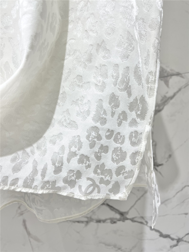 Ch**el silk stretch satin top replica clothing