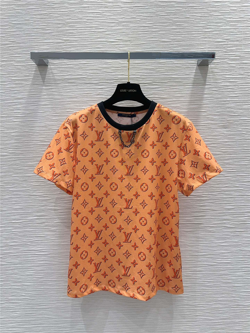 l0vis Vvtt0n lv recycled presbyopia printed t-shirt replicas clothes