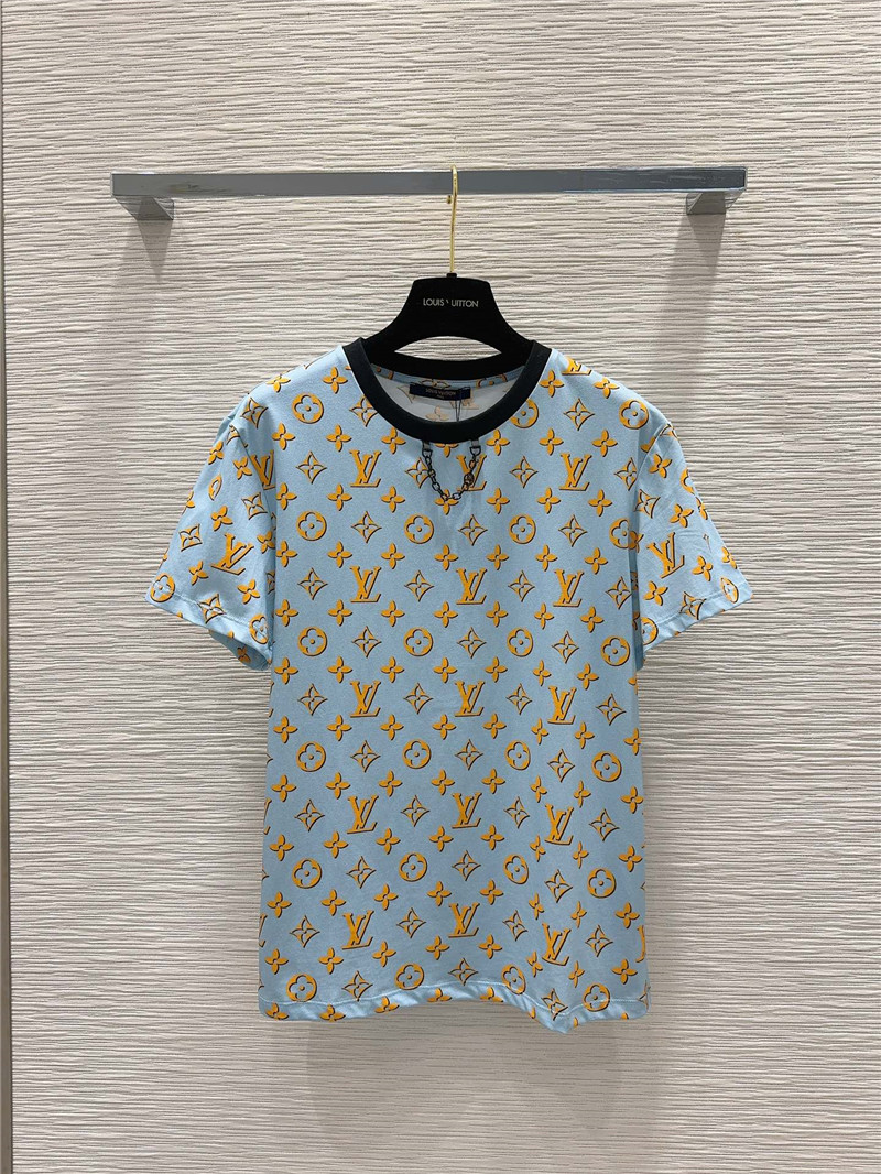l0vis Vvtt0n lv recycled presbyopia printed t-shirt replicas clothes