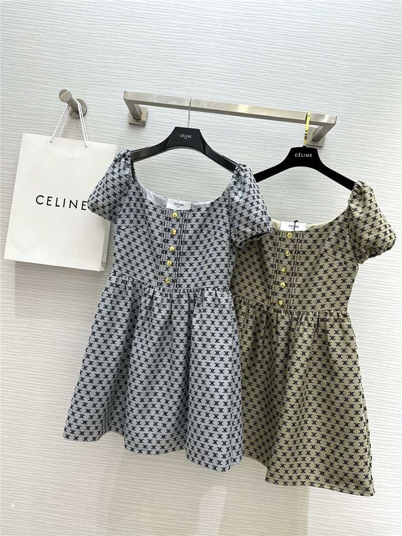 Ce1i*e jacquard dress replica d&g clothing