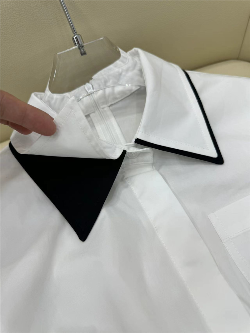 F**di white logo polo dress
