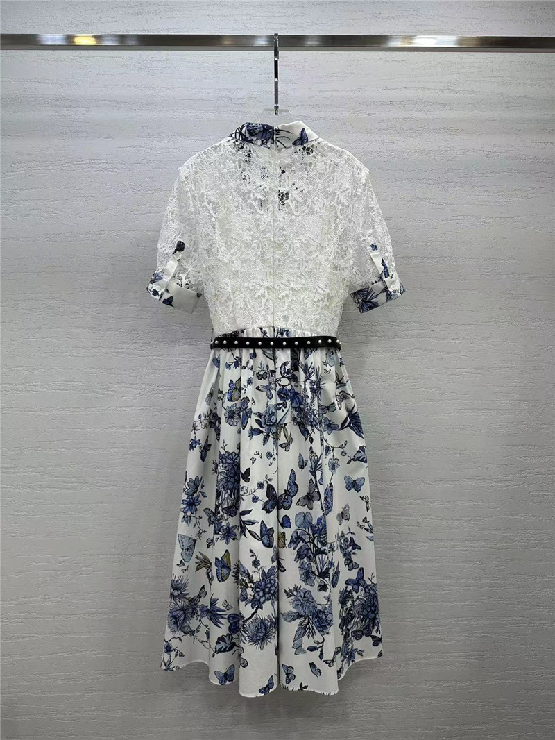 D10r water soluble lace heavy dress replica clothing