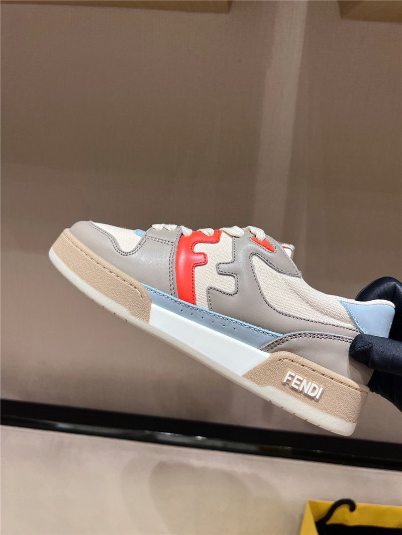 F**di match low top sneakers women