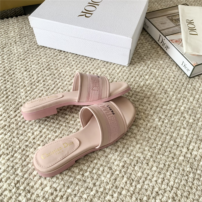 D10r nude calfskin dway slide