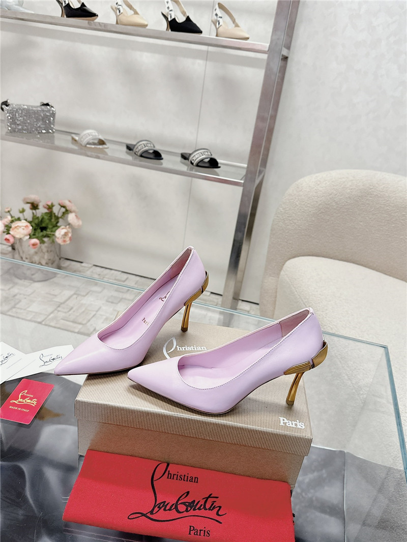 Chr1st1an louboutin ginko 85 leather pumps