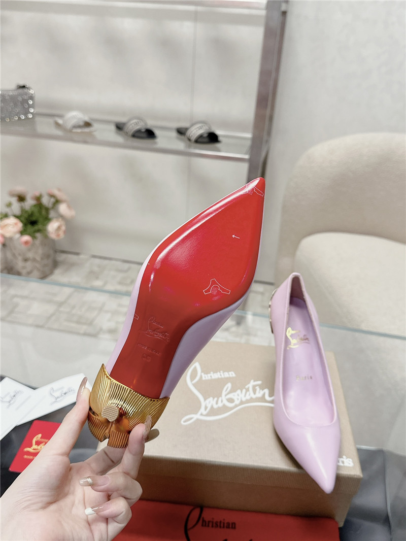 Chr1st1an louboutin ginko 85 leather pumps