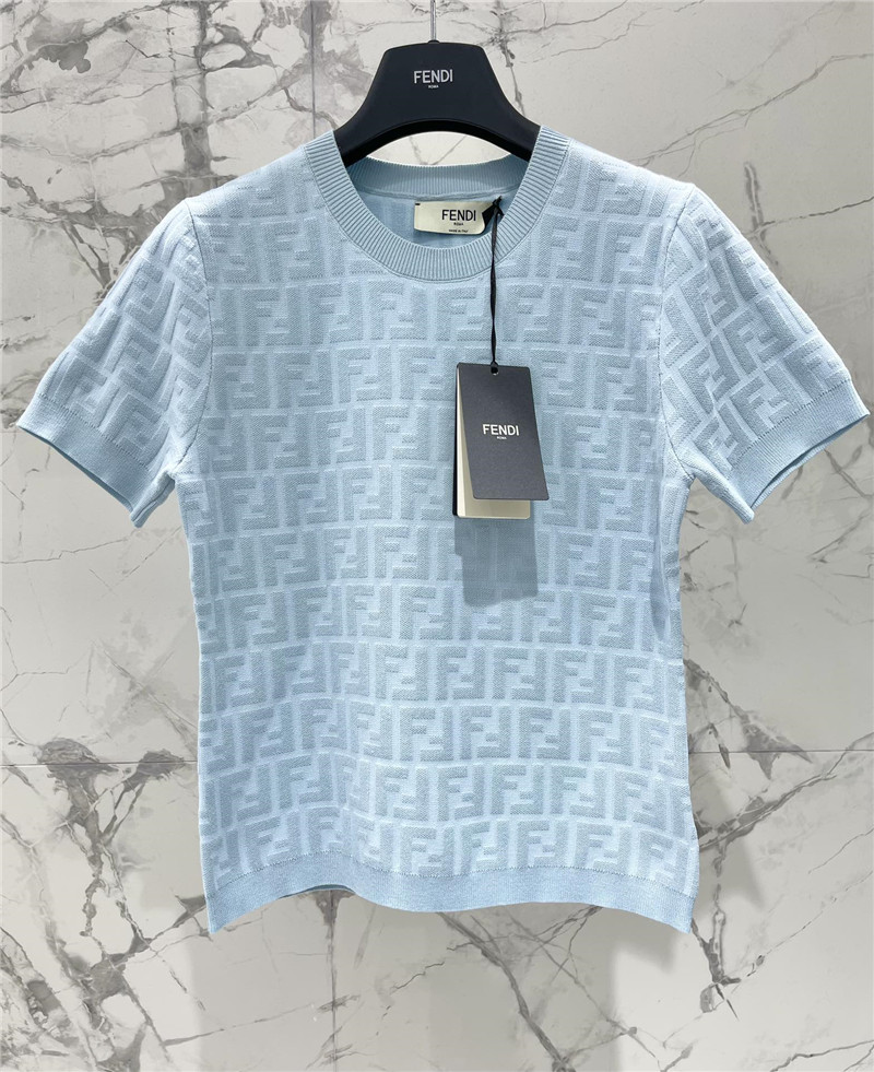 F**di ff presbyopic jacquard t-shirt
