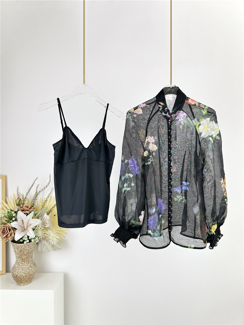 zimm lantern sleeve women’s shirt tops replica clothing