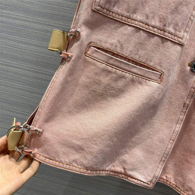 l0vis Vvtt0n lv denim work vest jacket replica d&g clothing