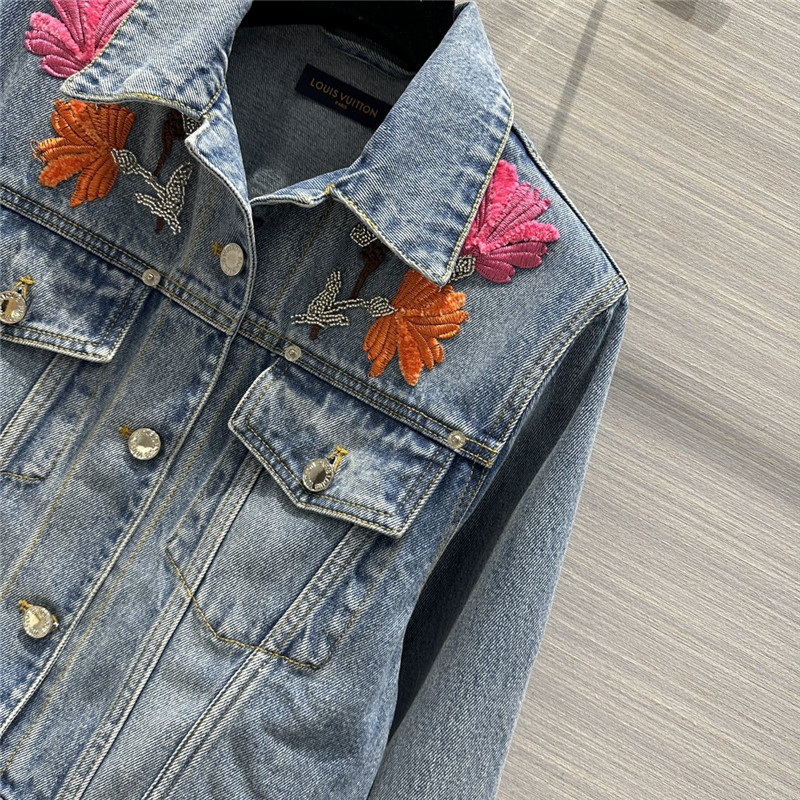 l0vis Vvtt0n lv denim jacket short coat replica clothing