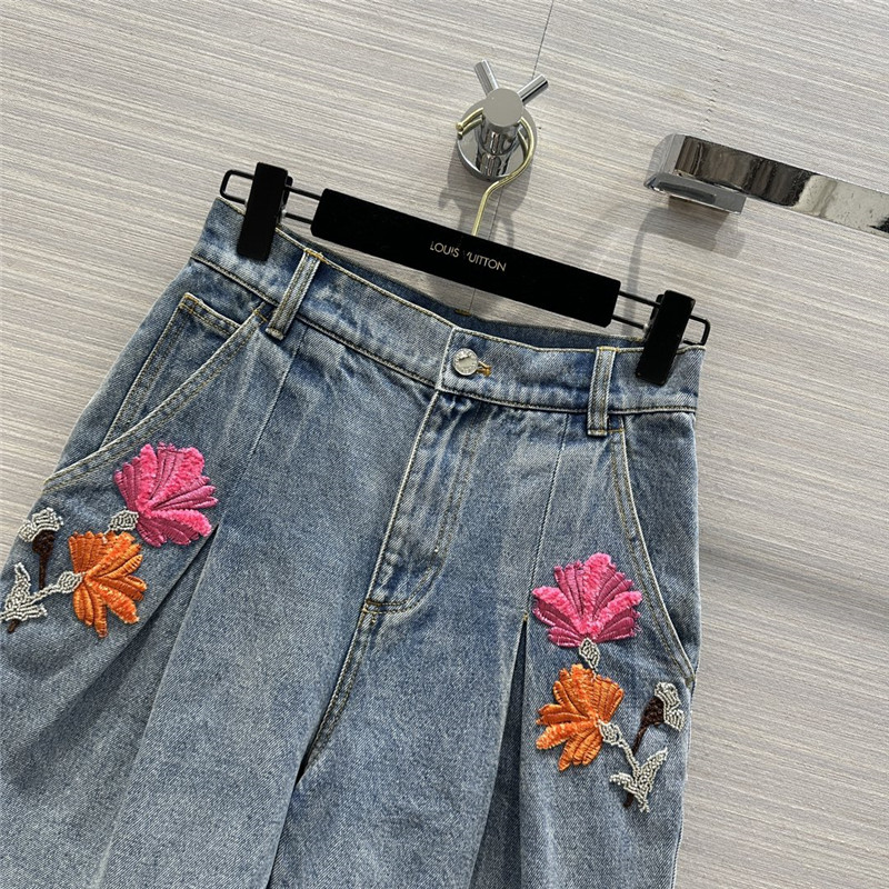 l0vis Vvtt0n lv denim shorts replica clothes