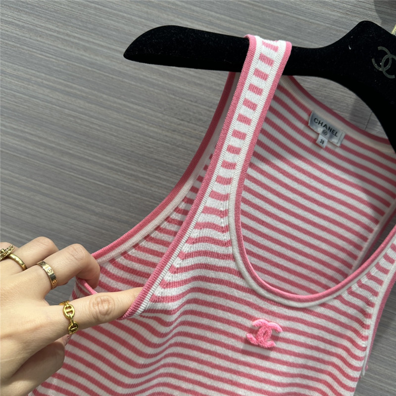 Ch**el knitted vest replica designer clothing websites
