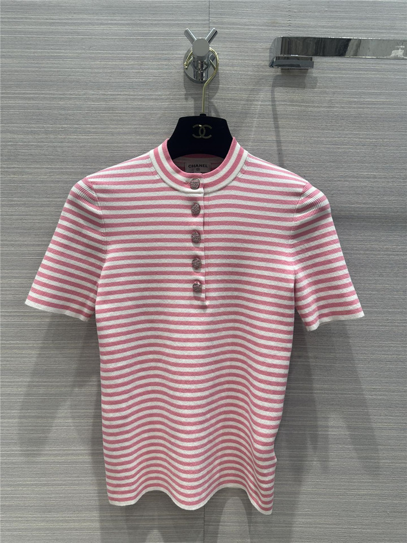 Ch**el knitted top cheap designer replica clothes