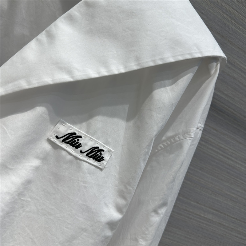 M1um1u navy collar shirt replica clothing sites
