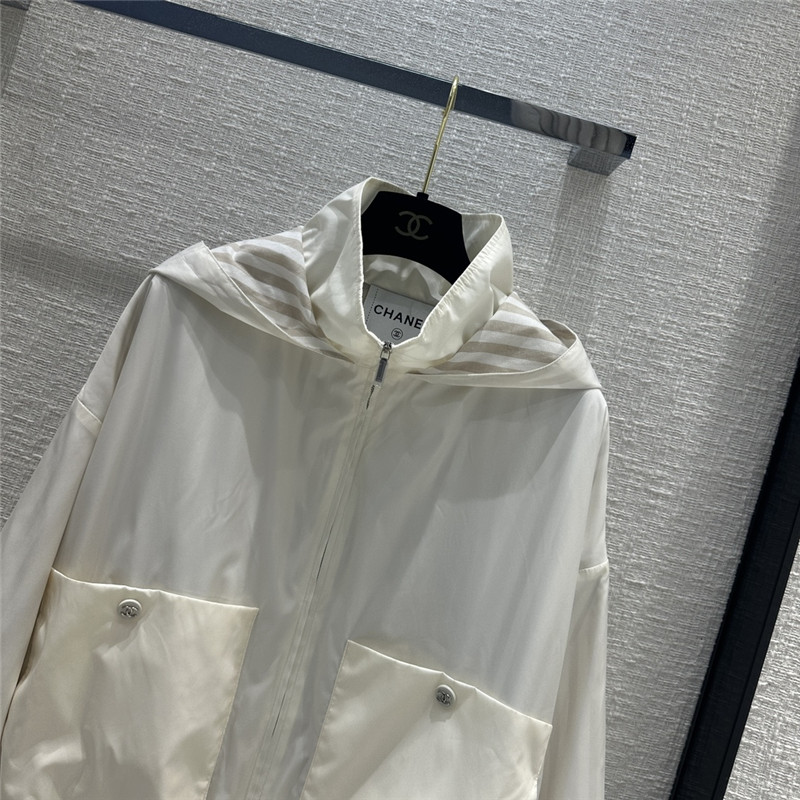Ch**el nylon windbreaker jacket replica clothing sites
