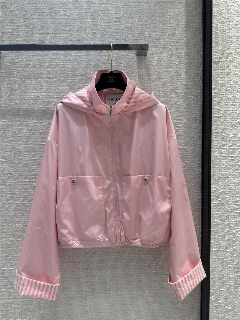 Ch**el nylon windbreaker jacket replica clothing sites