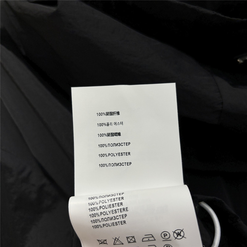 Pra*a contrast color sun protection casual suit replica clothing