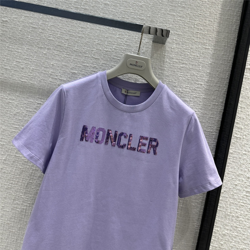Moncler letter logo short sleeve T-shirt replica d&g clothing