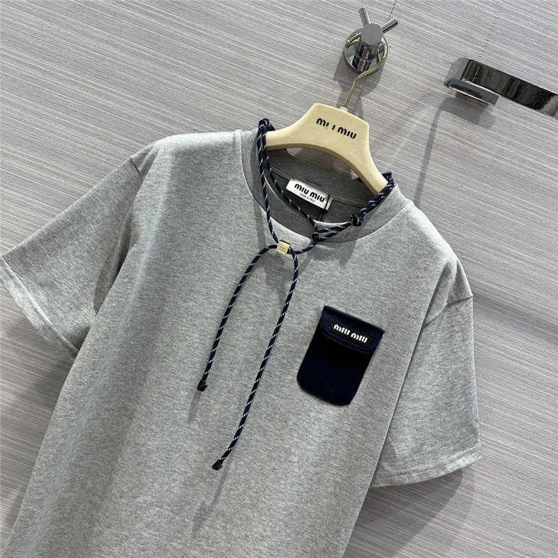 M1um1u necklace design elegant t-shirt replicas clothes