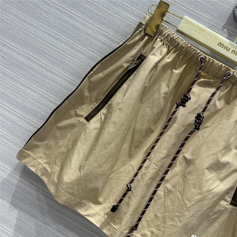 M1um1u silk sports style short skirt replica clothes