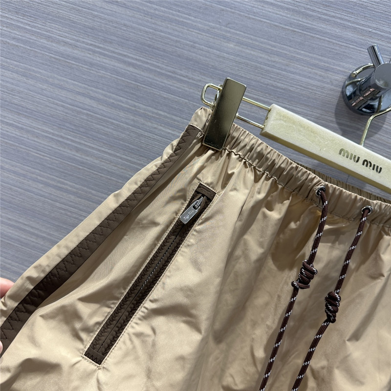 M1um1u silk sports style short skirt replica clothes