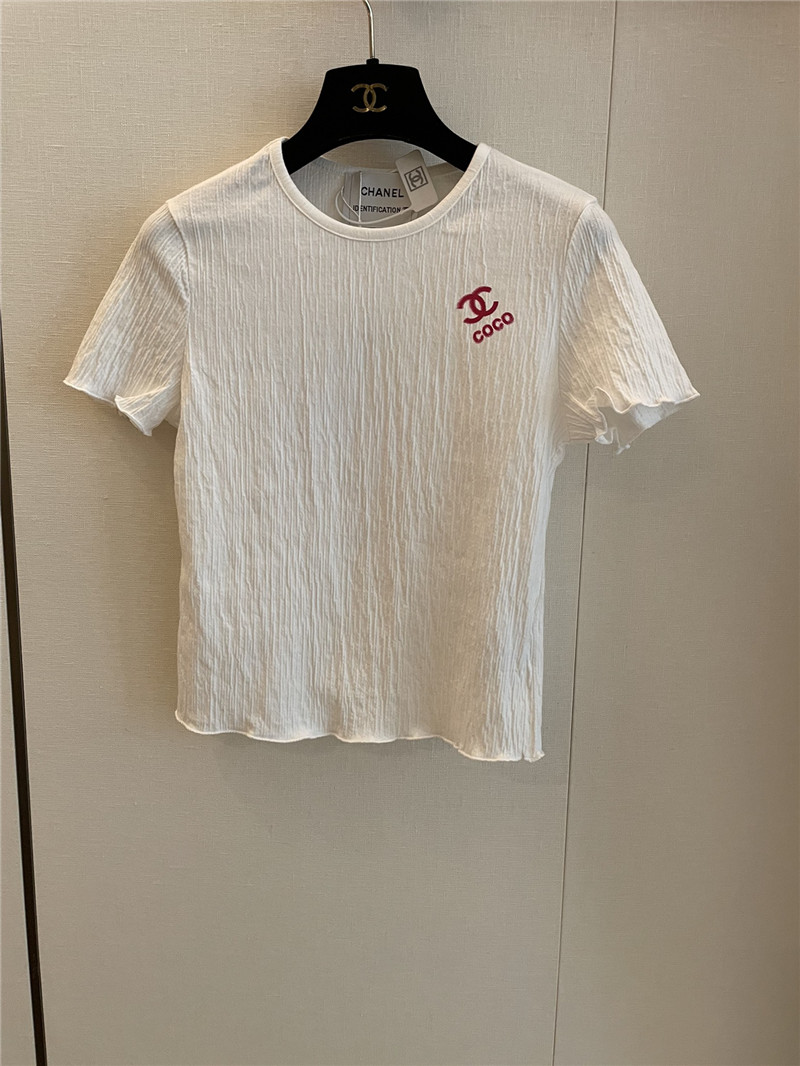 Ch**el new short sleeve replica d&g clothing