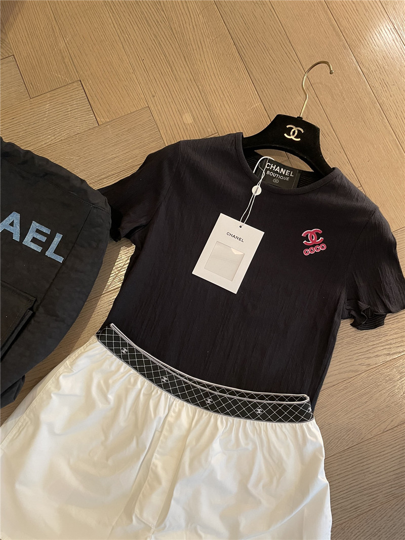 Ch**el new short sleeve replica d&g clothing