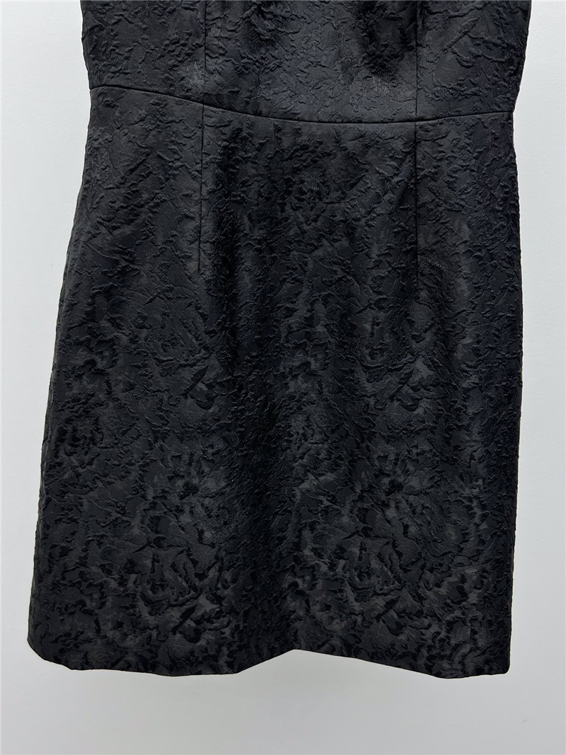 l0vis Vvtt0n lv ruffled jacquard dress replica clothing