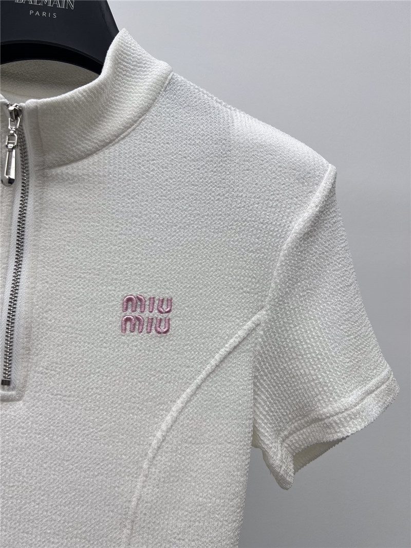 M1um1u embroidered letter set replica d&g clothing