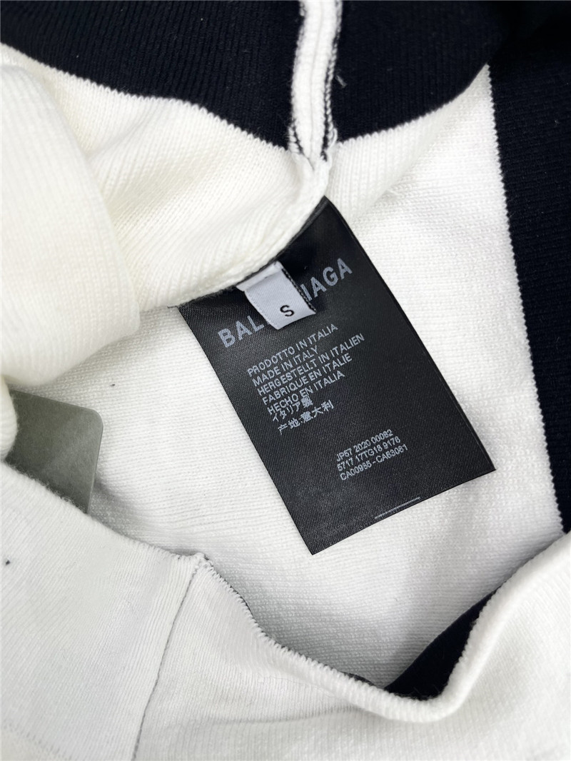 Ba1en*iaga letter jacquard sports vest replica clothing