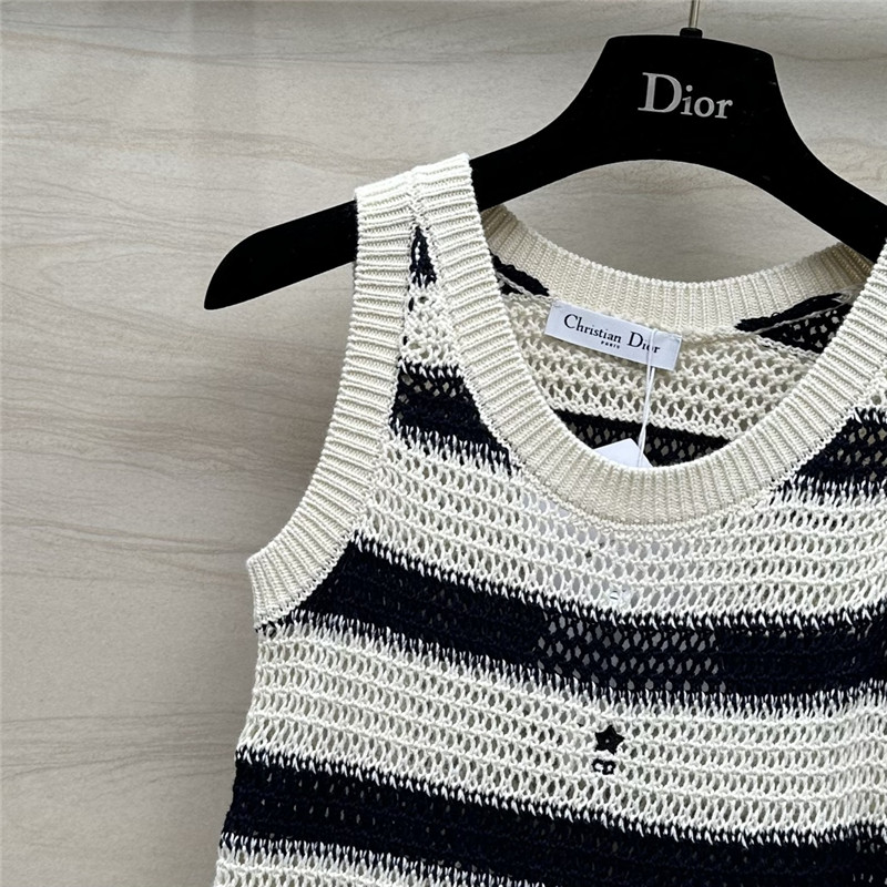 D10r knitted vest replica clothes
