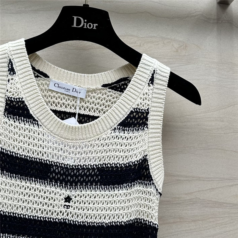 D10r knitted vest replica clothes