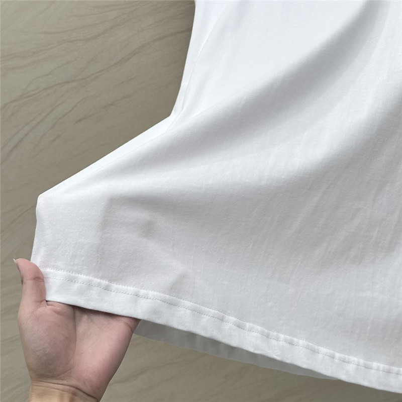 L0ew* toothbrush embroidered large logo t-shirt replica clothes