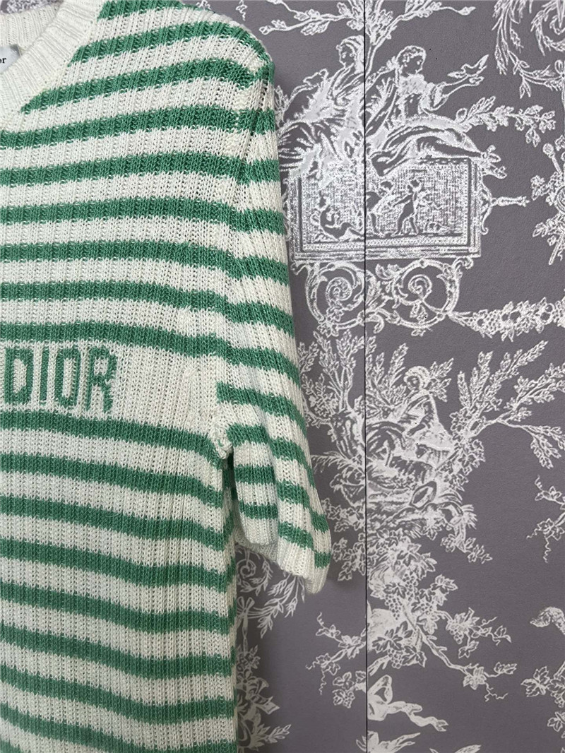 D10r striped knitted short sleeve replica clothing sites