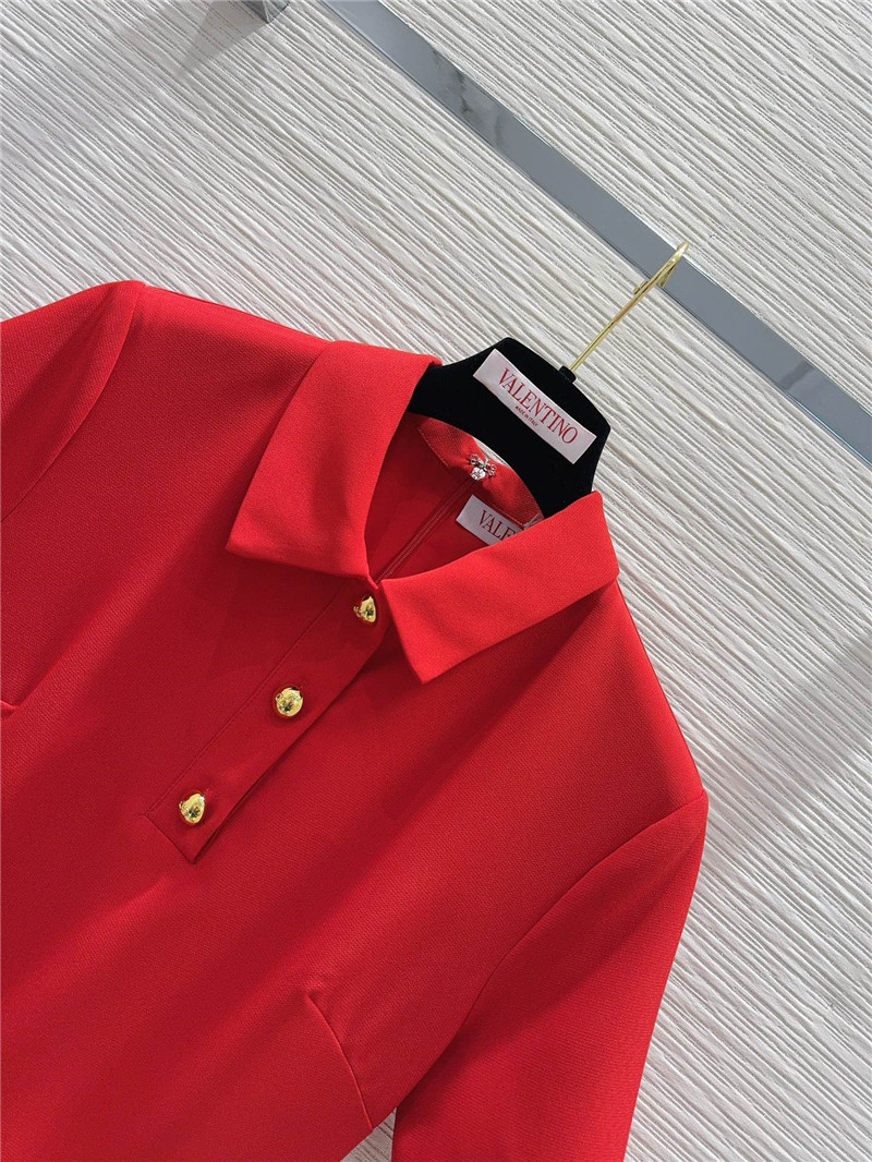 Va1e*ntin0 short sleeve dress replica designer clothes