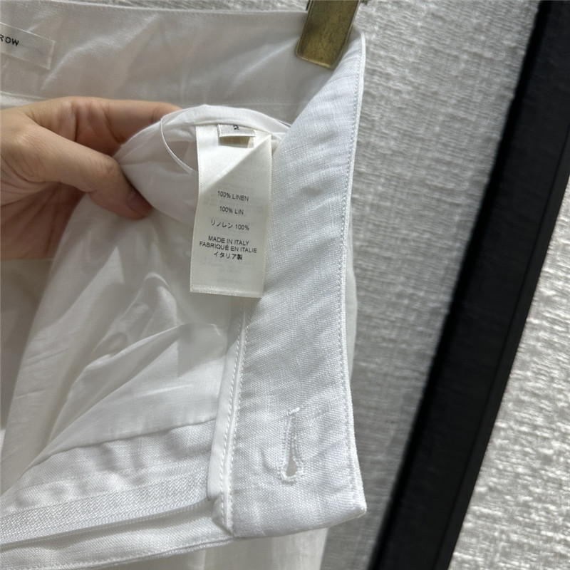 The R0w pleated straight pants replica clothing sites