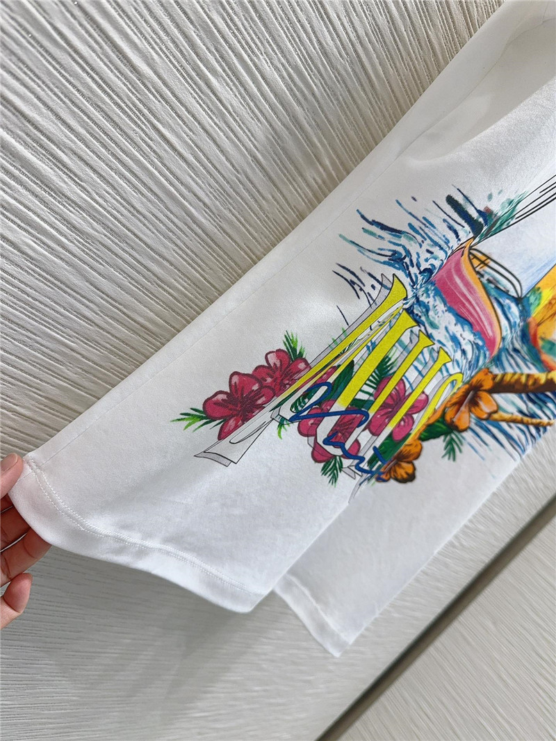 l0vis Vvtt0n lv cotton t-shirt replica d&g clothing