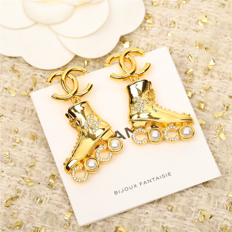 Ch**el skate earrings