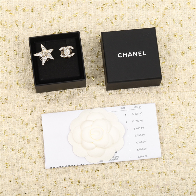 Ch**el double c five-pointed star hairpin