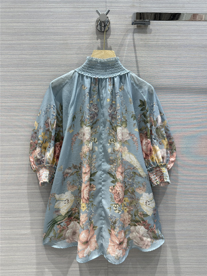 zimm high quality silk and linen shirt replica d&g clothing