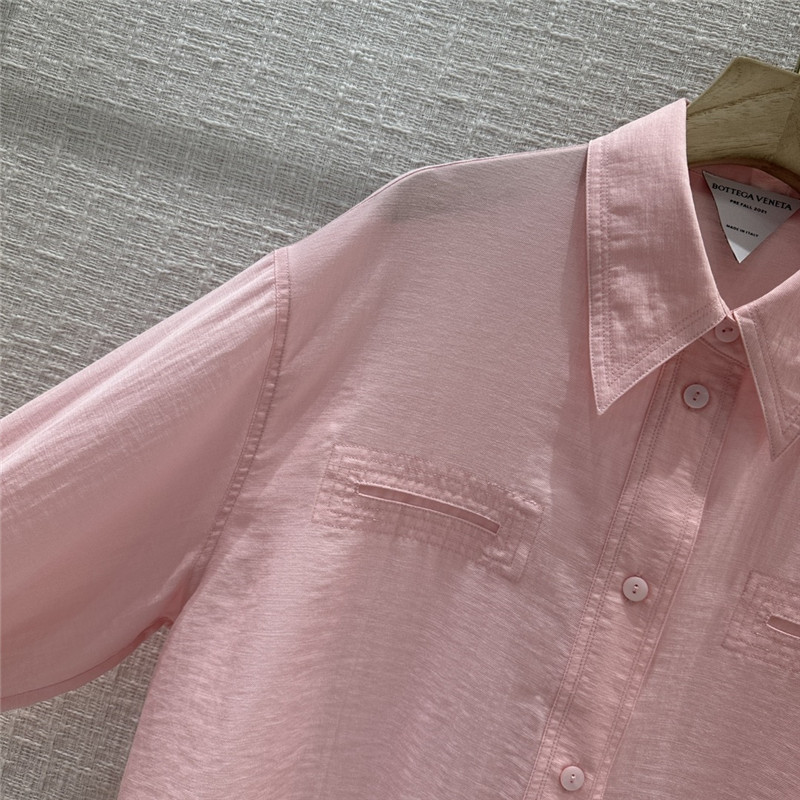 b0tt*ga Ven*ta old money pink big shirt replicas clothes