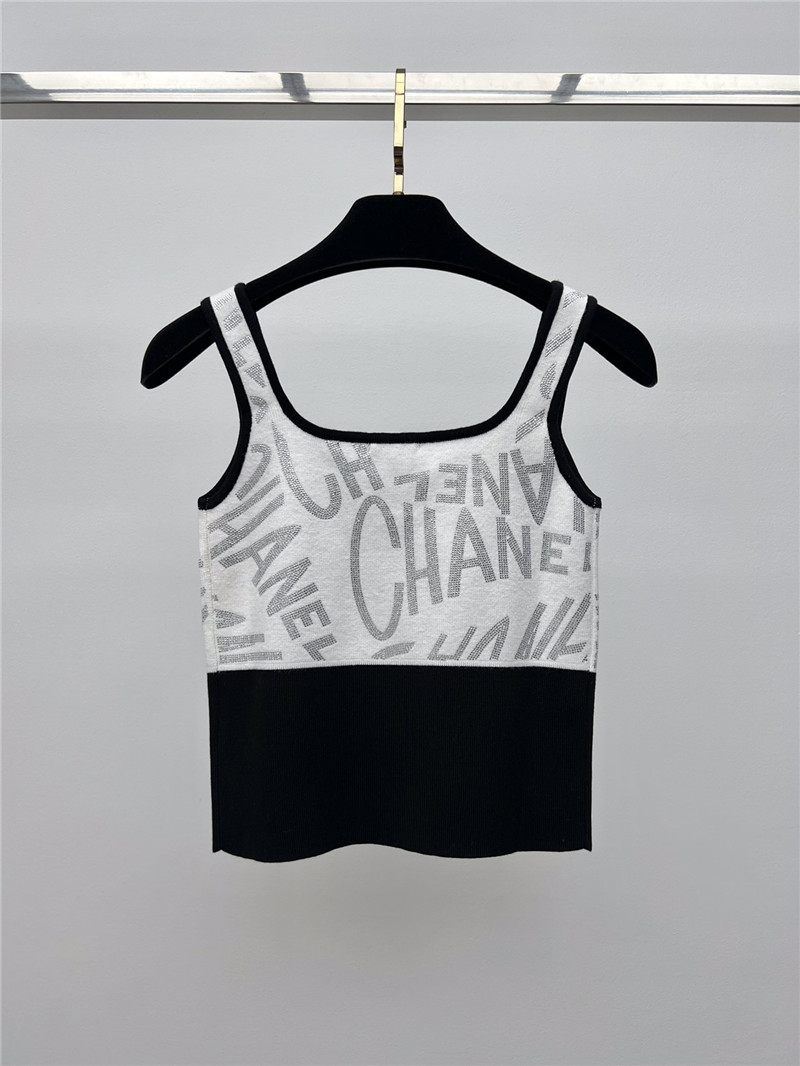 ch**el hot D1am0nd logo vest replica d&g clothing