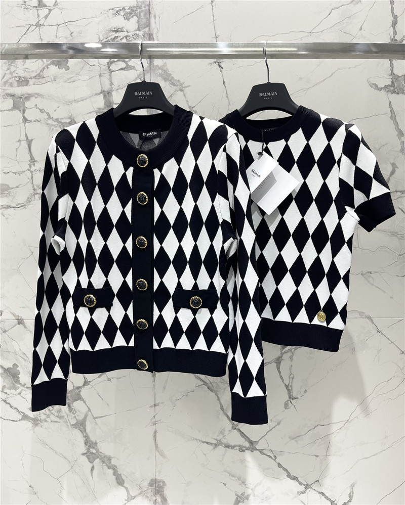 balmain D1am0nd crew neck short sleeve replica clothing sites